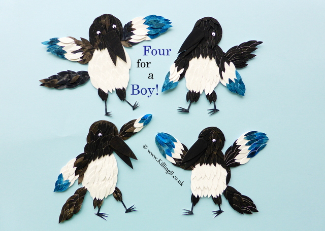 Four for a Boy (Magpies)