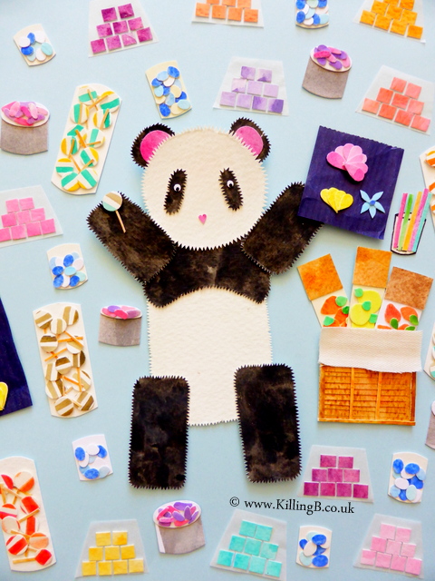 Panda in Sweetshop
